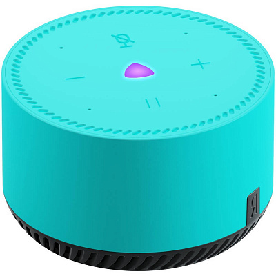 Умная колонка Яндекс Станция Лайт с Алисой бирюзовый